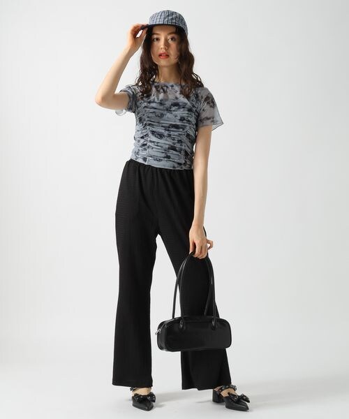 FOREVER 21（フォーエバー トゥエンティーワン）の「カラーイージーパンツ（フォーマルスーツ/小物・ナチュラル08/ブラック09/ブラウン55/イエロー60・S/M）」の18枚目の写真