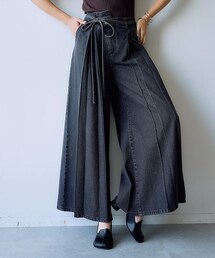 HARE（ハレ）の「アシメウエストデニムパンツ（パンツ）」