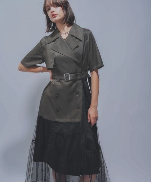 新品】maisonmargiela トレンチコート ドッキングドレス トレンチコート｜MAISON MARGIELA（メゾン マルジェラ）通販オンライン