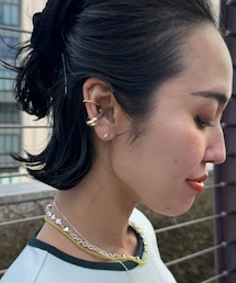 JEANASIS（ジーナシス）の「Stone Metal Ear Cuff（その他）」