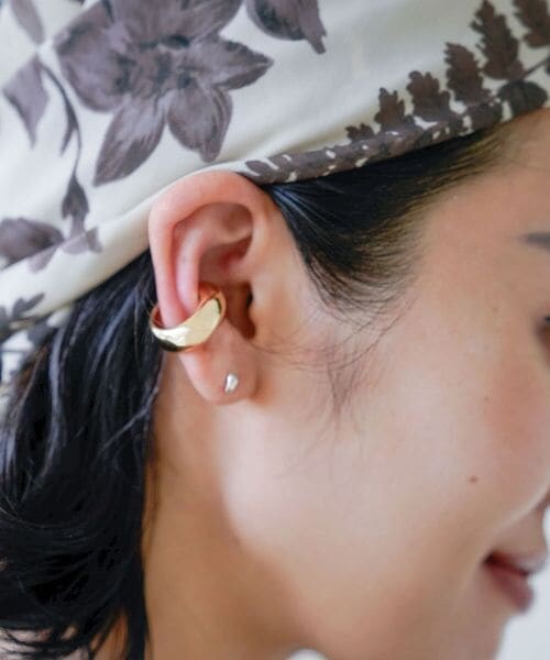 JEANASIS（ジーナシス）の「Round Ear Cuff（その他・レディース・シルバー(12)/ゴールド(52)・FREE）」の2枚目の写真