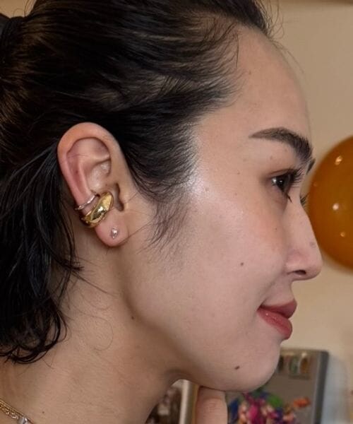 JEANASIS（ジーナシス）の「Round Ear Cuff（その他・レディース・シルバー(12)/ゴールド(52)・FREE）」の6枚目の写真