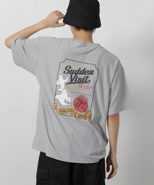 LAKOLE（ラコレ）の「オバケアソートT（トップス・メンズ・ホワイト(10)/ライトグレー(12)/ネイビー(88)・M/L/XL）」の20枚目の写真
