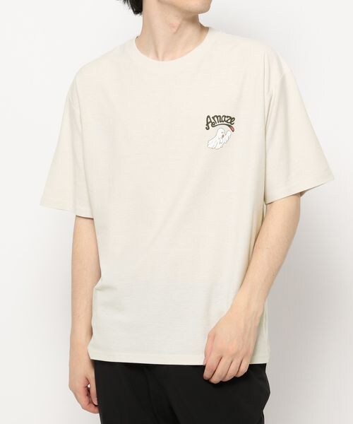 LAKOLE（ラコレ）の「オバケアソートT（トップス・メンズ・ホワイト(10)/ライトグレー(12)/ネイビー(88)・M/L/XL）」の22枚目の写真