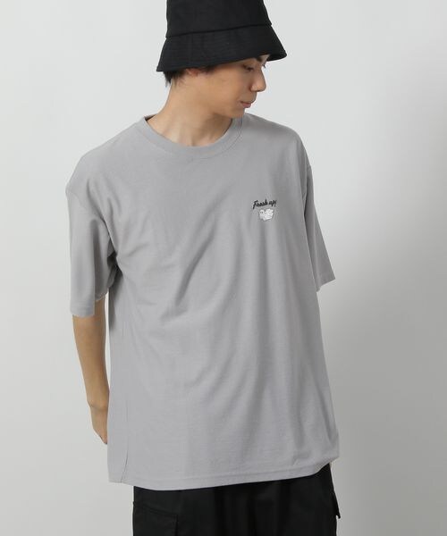 LAKOLE（ラコレ）の「オバケアソートT（トップス・メンズ・ホワイト(10)/ライトグレー(12)/ネイビー(88)・M/L/XL）」の19枚目の写真