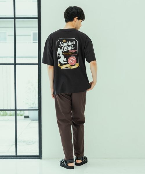 LAKOLE（ラコレ）の「オバケアソートT（トップス・メンズ・ホワイト(10)/ライトグレー(12)/ネイビー(88)・M/L/XL）」の10枚目の写真