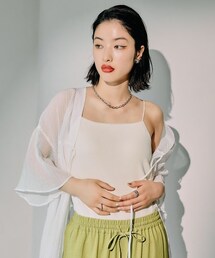 LEPSIM（レプシィム）の「カップ付き華奢紐キャミ（その他）」