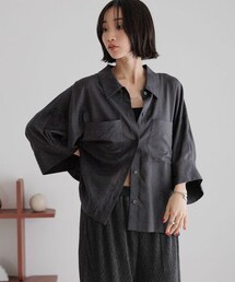 LOWRYS FARM（ローリーズファーム）の「リネンポンチョシャツ（トップス）」