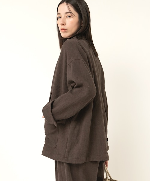 PRE ORDERポイント10倍【9月下旬納期】J2151 プリペラルーズテーラードジャケット