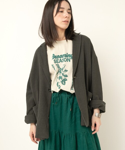 PRE ORDERポイント10倍【9月下旬納期】J2151 プリペラルーズテーラードジャケット