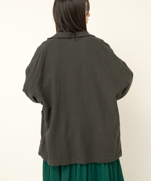 PRE ORDERポイント10倍【9月下旬納期】J2151 プリペラルーズテーラードジャケット