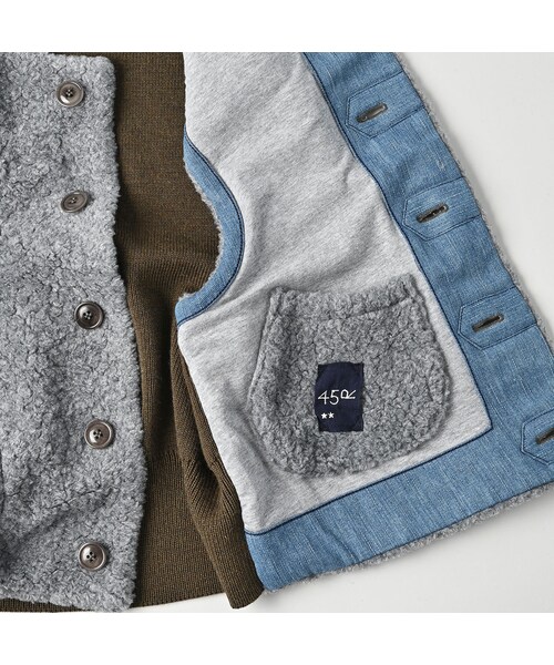 rikiさま専用です！ 45r ボア×USモーのベスト 45R｜ボア*USモーのベスト | Rakuten Fashion(楽天ファッション／旧