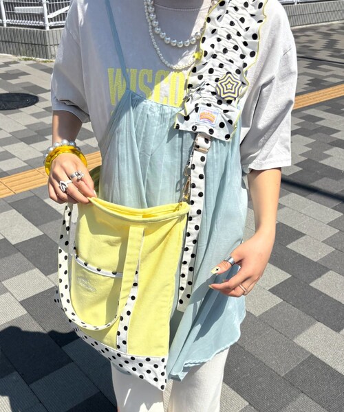 (momo企画)【HELLO.SANFRANCISCO】スマホショルダー付き推し活トートBAG