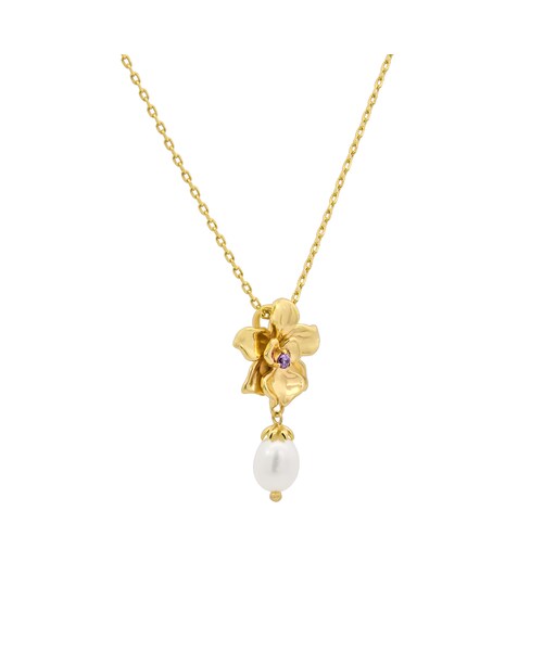 By Invite Only（バイインバイトオンリー）の「Gold Vanda Necklace（その他・レディース・Gold・Other）」の3枚目の写真
