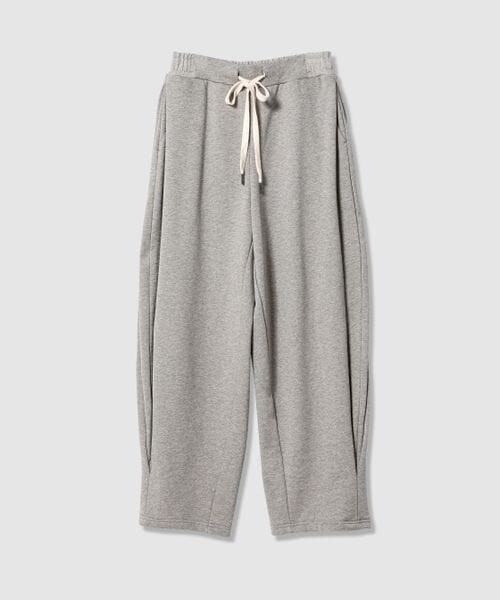 BAYFLOW(ベイフロー)の「裏毛タックパンツ(WOMEN)(その他・モクグレー(15)/ナチュラル(51)・F)」の1枚目の写真