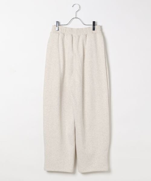 BAYFLOW(ベイフロー)の「裏毛タックパンツ(WOMEN)(その他・モクグレー(15)/ナチュラル(51)・F)」の5枚目の写真