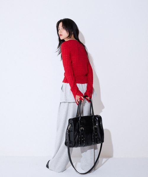 JEANASIS（ジーナシス）の「アンティークスタッズトート（）」 - WEAR