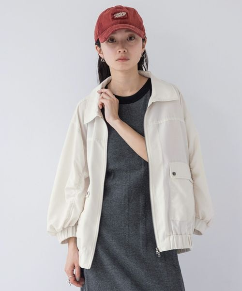 ポケットブルゾン