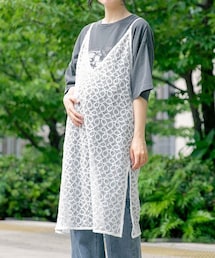 LEPSIM（レプシィム）の「マタニティ／レースキャミワンピース（その他）」