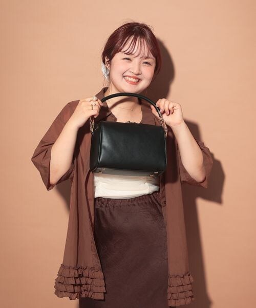 【tomone プロデュースアイテム】manyway 豆ボストン tomoneプロデュースアイテム】manyway 豆ボストン