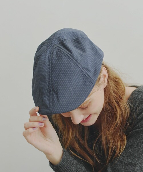 Lattice(Lattice)の「ハンチングキャップ(ハンチング/ベレー帽・レディース・ブラック/ネイビー/ブラウン・FREE)」の3枚目の写真