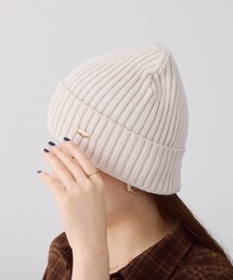 COLLAGE GALLARDAGALANTE | 【PAPILLONNER/パピヨネ】リブニット帽(ニットキャップ/ビーニー)