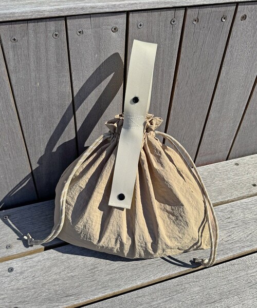 Lattice（Lattice）の「バイカラーエコバッグ（エコバッグ/サブバッグ・レディース・ピンク/ベージュ/ブルー・FREE）」の2枚目の写真