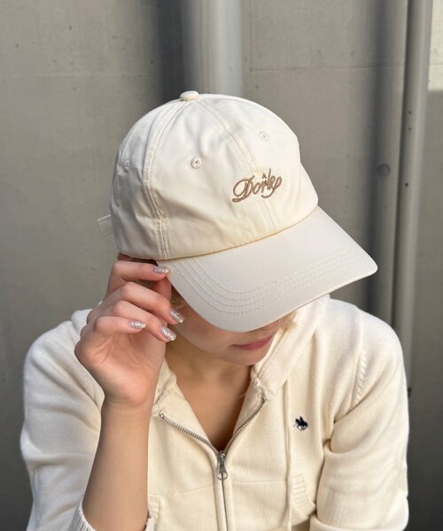 Lattice（Lattice）の「ロゴキャップ（キャップ・レディース・ネイビー/ブラック/アイボリー・FREE）」の2枚目の写真