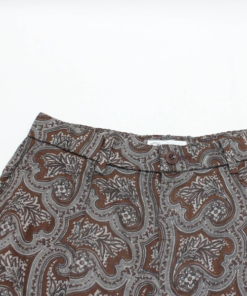RNA-N（アールエヌエーエヌ）の「R4373 ヴィンテージペイズリーパンツ（パンツ・レディース・チャコールベース/ブラウンベース/ネイビーブルーベース）」の12枚目の写真