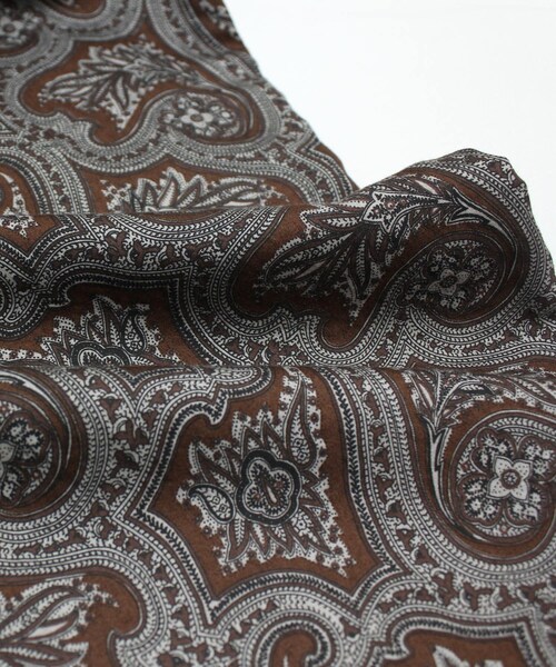 RNA-N（アールエヌエーエヌ）の「R4373 ヴィンテージペイズリーパンツ（パンツ・レディース・チャコールベース/ブラウンベース/ネイビーブルーベース）」の17枚目の写真