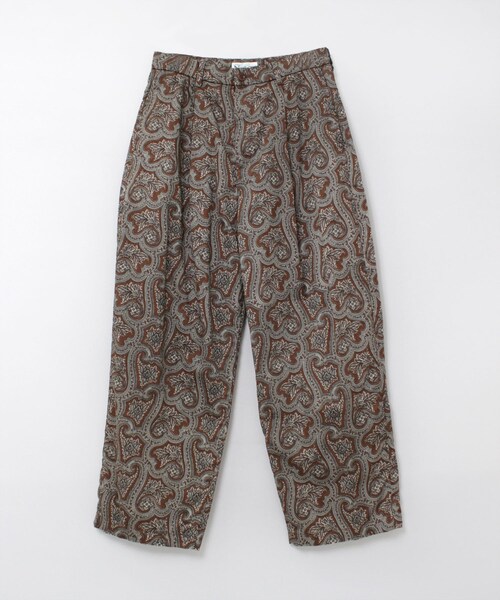 RNA-N（アールエヌエーエヌ）の「R4373 ヴィンテージペイズリーパンツ（パンツ・レディース・チャコールベース/ブラウンベース/ネイビーブルーベース）」の2枚目の写真