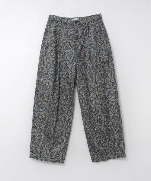RNA-N（アールエヌエーエヌ）の「R4373 ヴィンテージペイズリーパンツ（パンツ・レディース・チャコールベース/ブラウンベース/ネイビーブルーベース）」の3枚目の写真