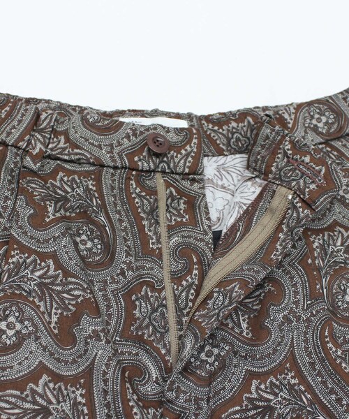 RNA-N（アールエヌエーエヌ）の「R4373 ヴィンテージペイズリーパンツ（パンツ・レディース・チャコールベース/ブラウンベース/ネイビーブルーベース）」の13枚目の写真
