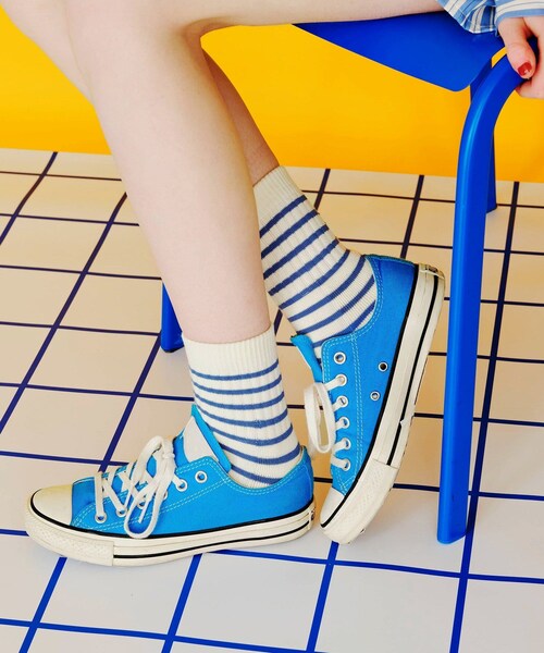 3coins（3coins）の「クルーソックス（ソックス/靴下・レディース・ピンク/ブルー/ブラウン/イエロー・FREE）」の3枚目の写真