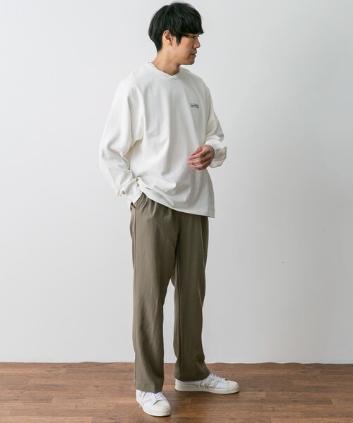 URBAN RESEARCH DOORS(アーバンリサーチドアーズ)の「L.L.Bean Union Long-Sleeve T-Shirts(Tシャツ/カットソー・メンズ・yellow/white/birch/green/fade navy・M/L/XL)」の11枚目の写真