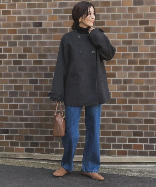 URBAN RESEARCH DOORS（アーバンリサーチドアーズ）の「『3サイズ展開』デニムワイドパンツ（デニムパンツ・レディース・INDIGO/ONE WASH・S/M/L）」の21枚目の写真