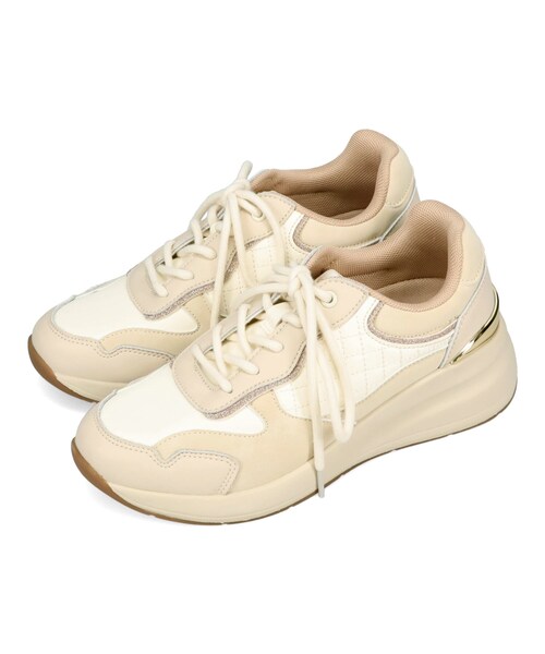 【WEB先行予約/9月上旬発売予定】キルティング×グリッタースニーカー/OT3770