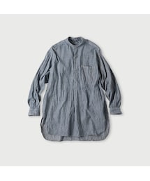 45R（フォーティファイブアール）の「インドカディシャツデニムの908スタンドグランパプルシャツ（その他・レディース）」