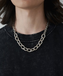 Lui's | Ah Necklace / 02 (コンビチェーンネックレス)(ネックレス)