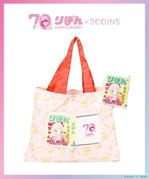 3coins | BOOK型エコバッグ／姫ちゃんのリボン（りぼん70周年）(エコバッグ/サブバッグ)