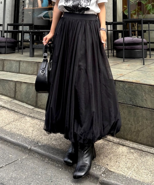 Lui's（ルイス）の「チュールバルーンスカート（スカート）」 - WEAR
