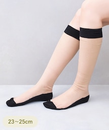 3coins | ストッキング風ハイソックス(ソックス/靴下)