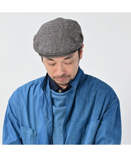 45R（フォーティファイブアール）の「藍職人 藍バチストのシャツジャケット（再び・重）（ジャケット/アウター・メンズ・78-藍(重)・05-XL）」の7枚目の写真