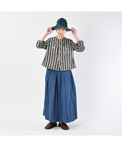 16005✨藍職人 いろいろ 45rpm インドカディデニムのジャケット 45R（フォーティファイブアール）の「藍職人 インドカディデニムの