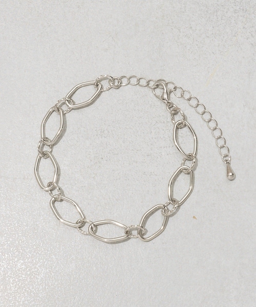 3coins（3coins）の「メタルチェーンブレス（ブレスレット・レディース・ゴールド/シルバー・FREE）」の2枚目の写真