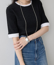 【美品】Drawing Numbersワシメッシュリラックスノースリーブニット セール】【Drawing Numbers】ワシメッシュリラックス