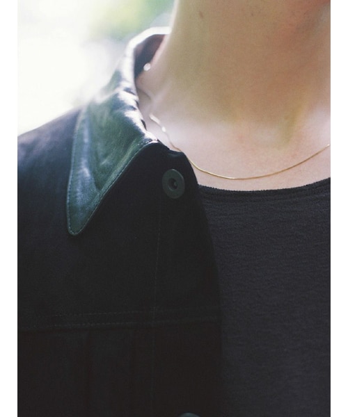 LIDNM（リドム）の「Goat Suede Type 1st JKT（ブルゾン）」 - WEAR