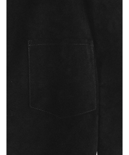 LIDNM(リドム)の「Goat Suede Type 1st JKT(ブルゾン・メンズ・ブラック・S/M/L)」の17枚目の写真