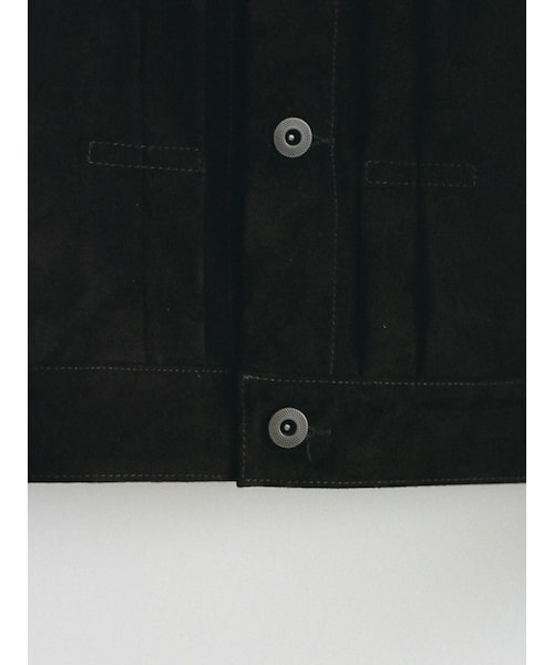 LIDNM（リドム）の「Goat Suede Type 1st JKT（ブルゾン）」 - WEAR