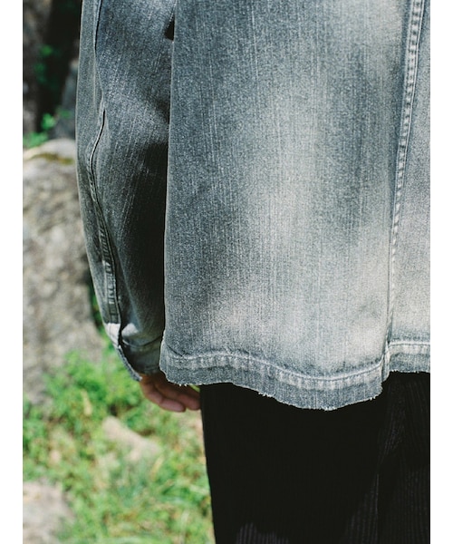LIDNM（リドム）の「Fog Washed Chore Jacket（デニムジャケット